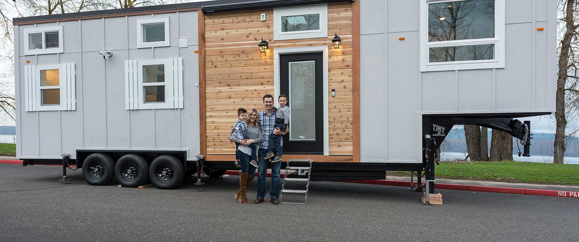 Custom portable tiny houses on wheels for sale.