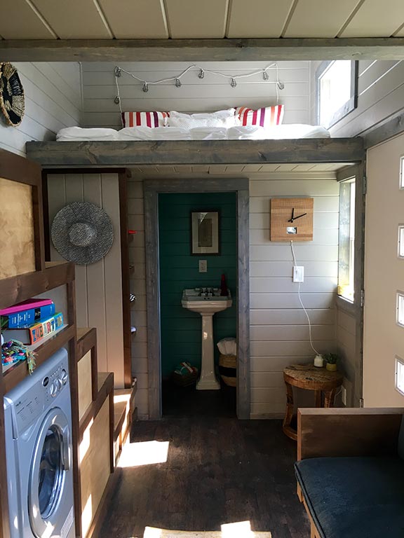 Interior of the High-Flying Tiny Home