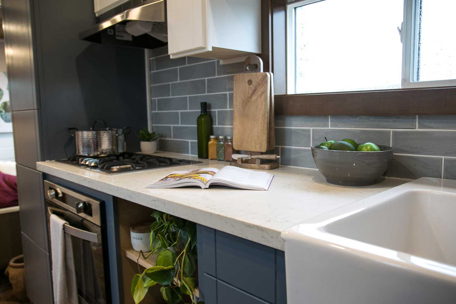 Kitchen of the Tiny Travelling Dream Home tiny house