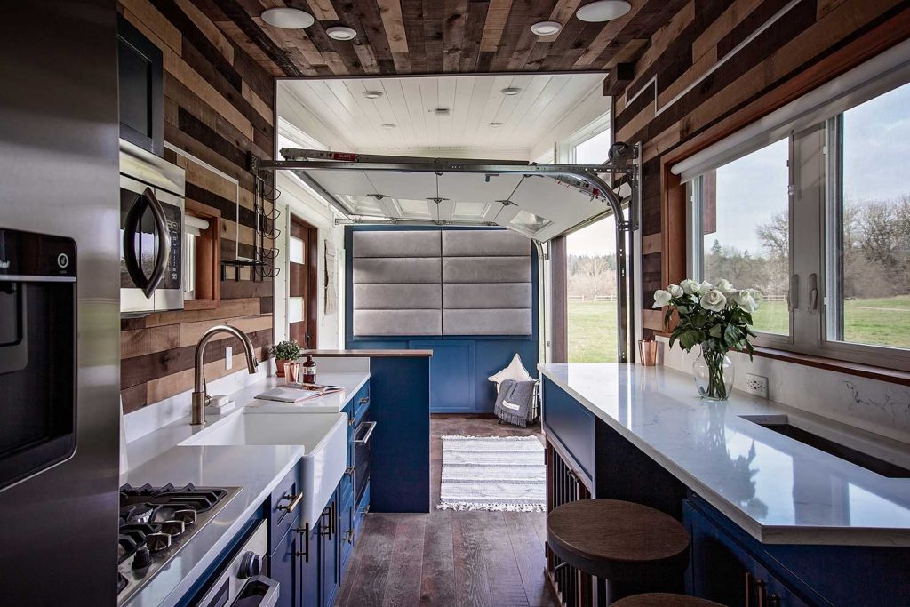 bath kitchen layout tiny homes