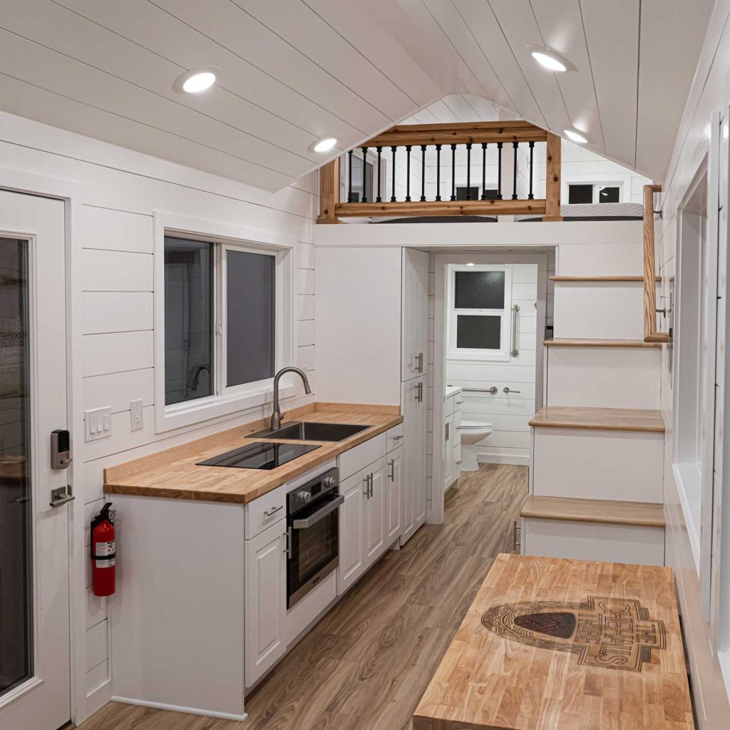 prefab pre built tiny house