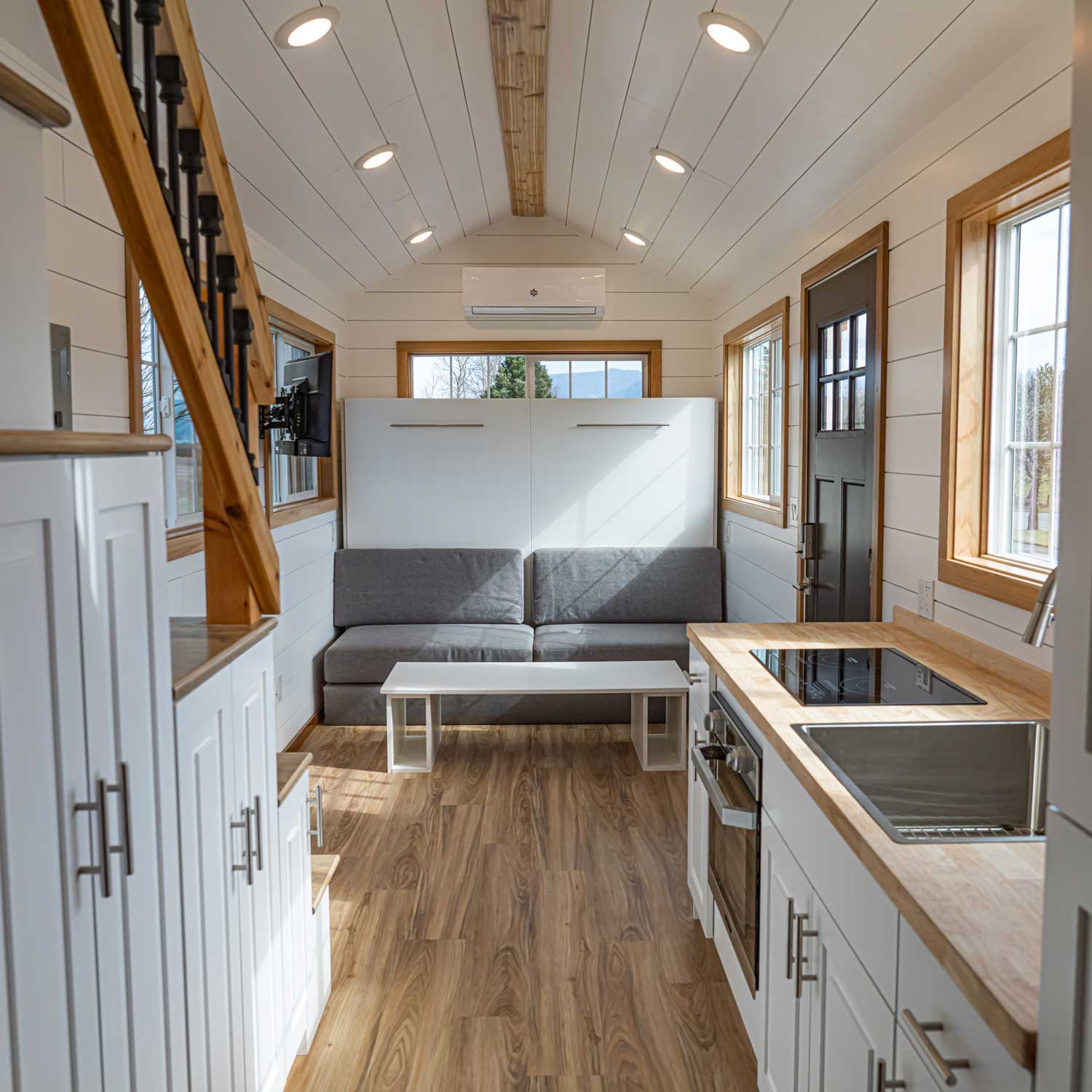 Craftsman style Heritage tiny home interior